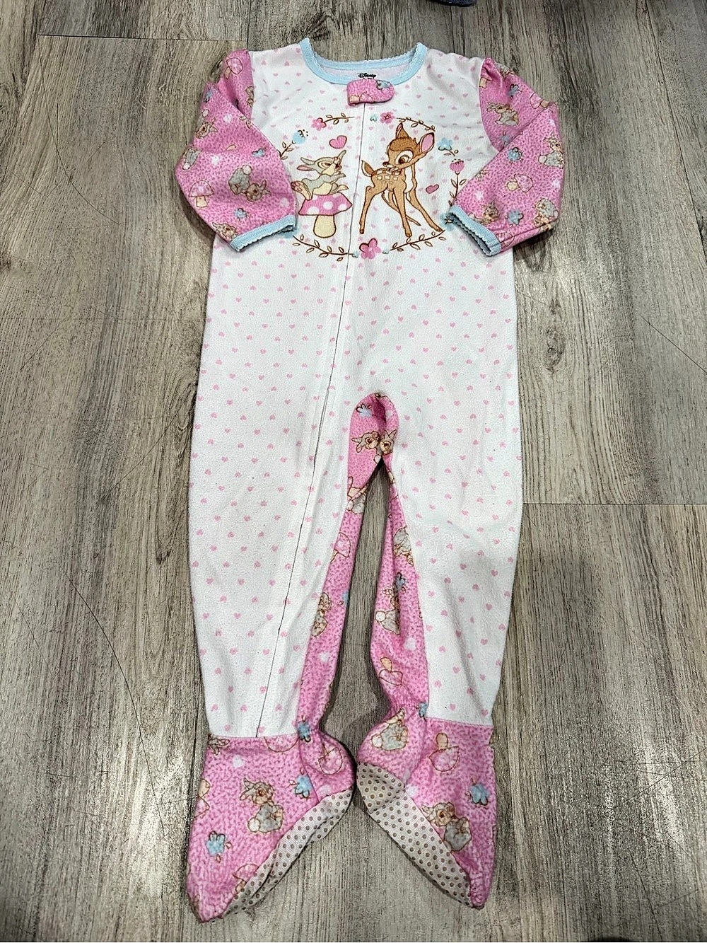 Disney Baby Bambi and Thumper Fleece Footed Sleeper